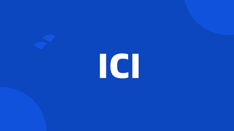 ICI