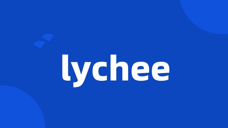 lychee