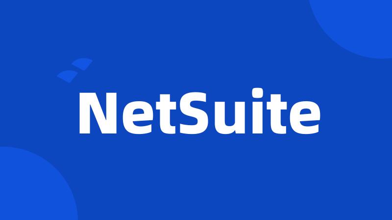 NetSuite