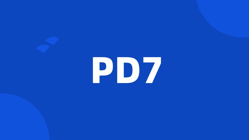 PD7