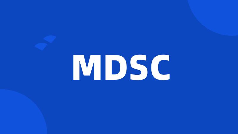 MDSC