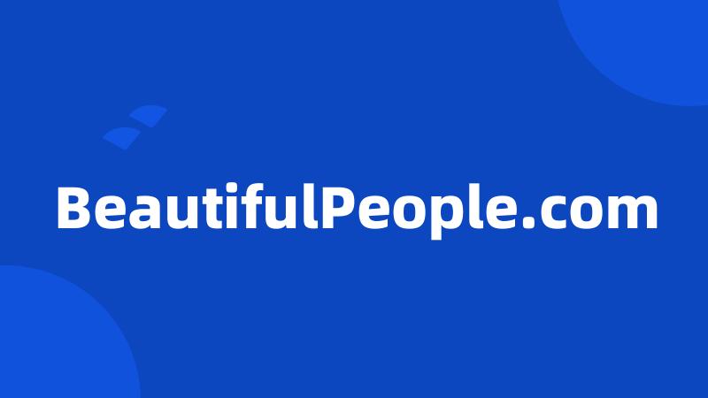 BeautifulPeople.com