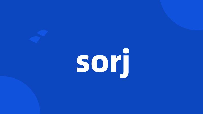 sorj