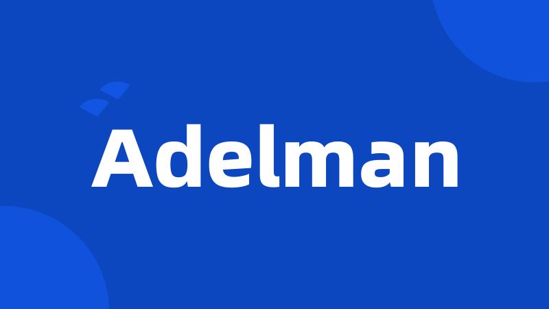 Adelman