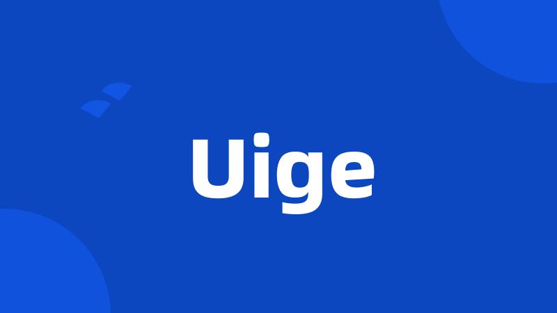 Uige