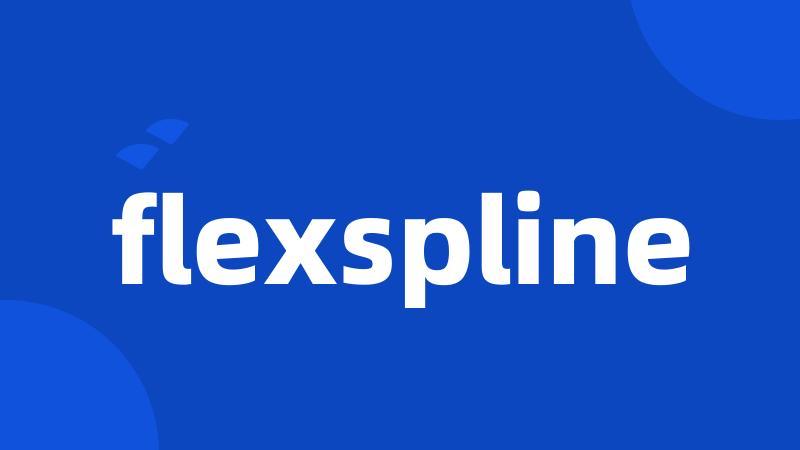 flexspline