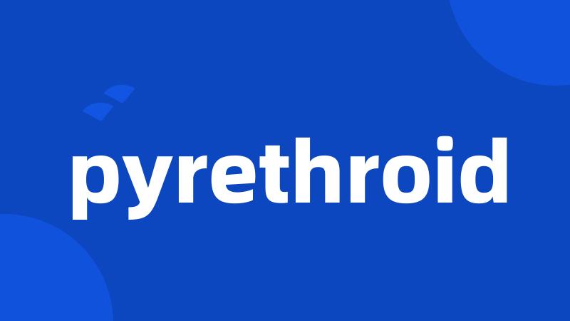 pyrethroid