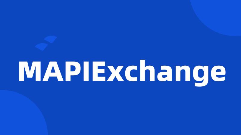 MAPIExchange