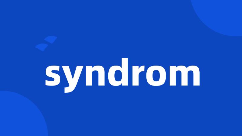 syndrom
