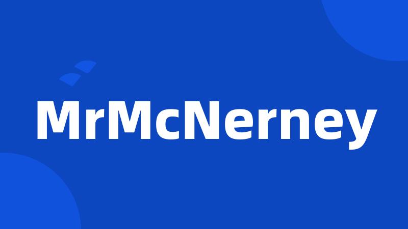 MrMcNerney