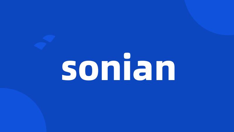 sonian