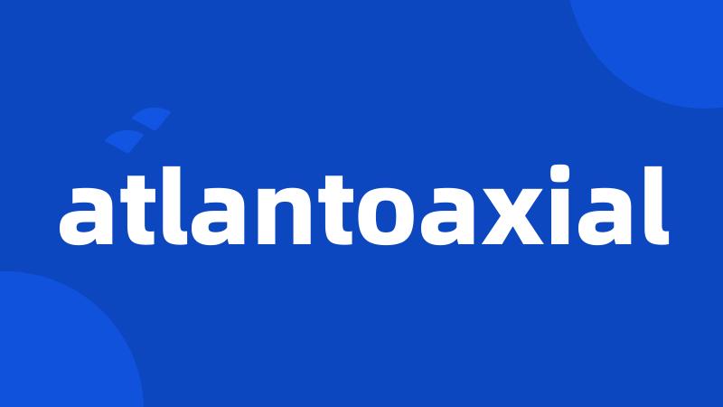 atlantoaxial