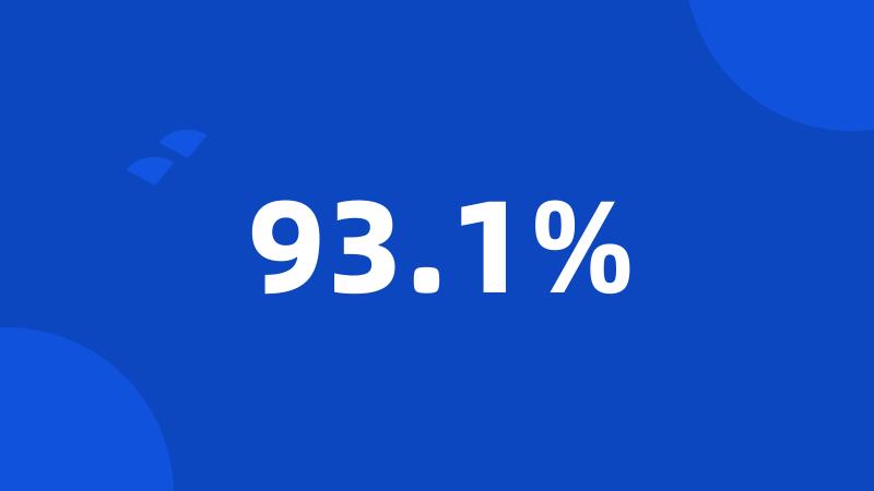 93.1%