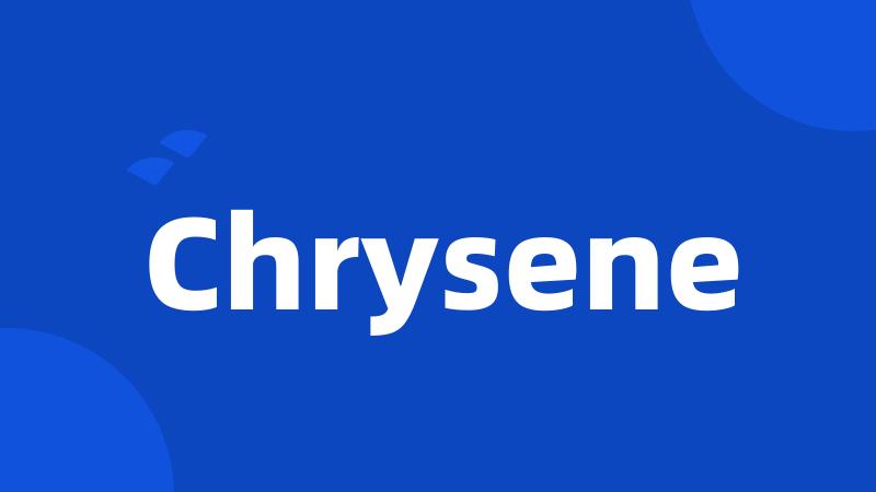 Chrysene