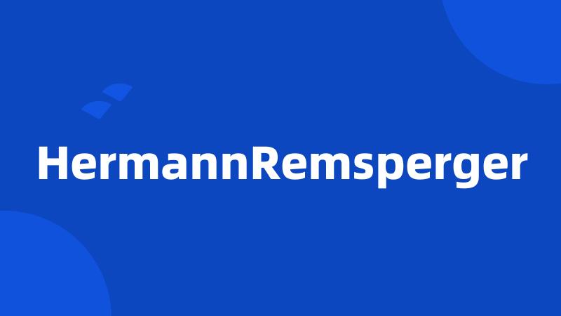 HermannRemsperger