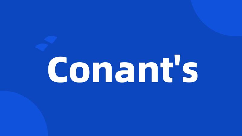 Conant's