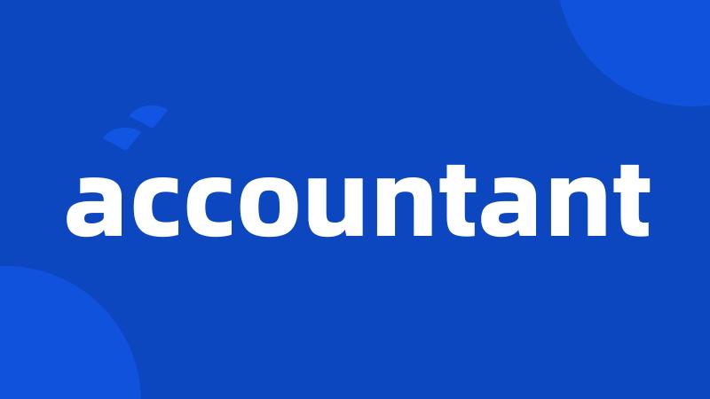 accountant