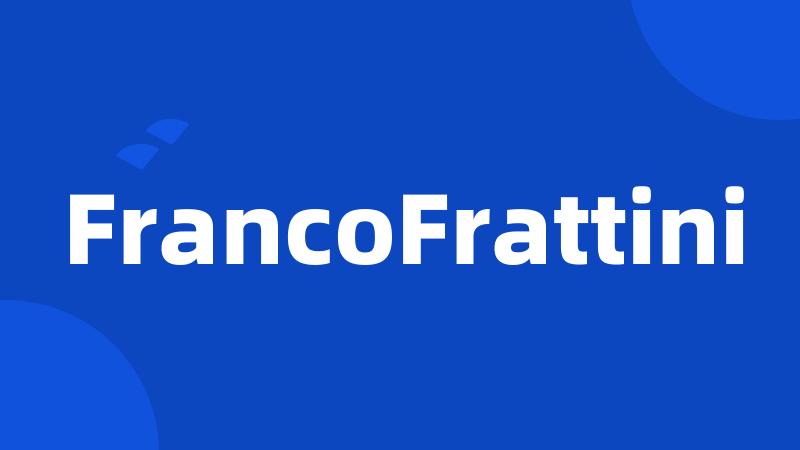 FrancoFrattini