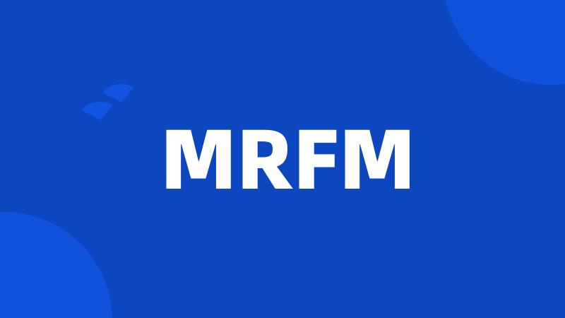 MRFM