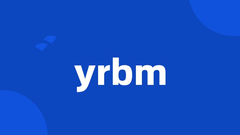 yrbm