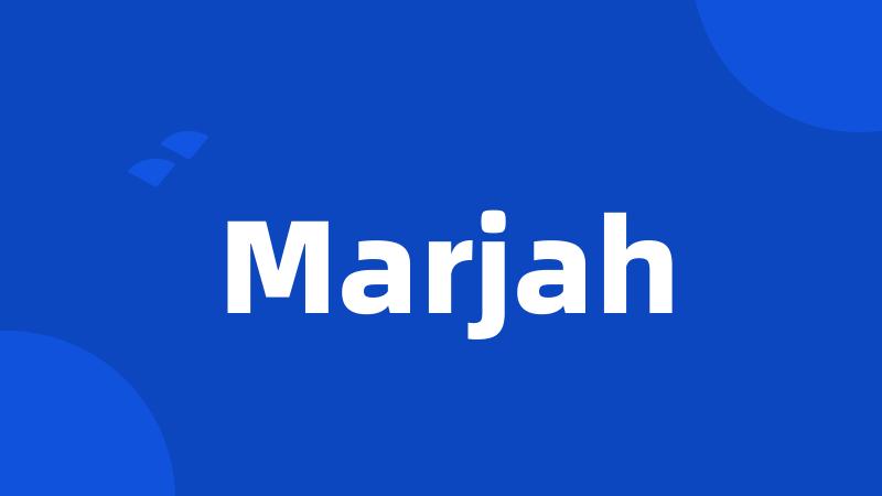 Marjah