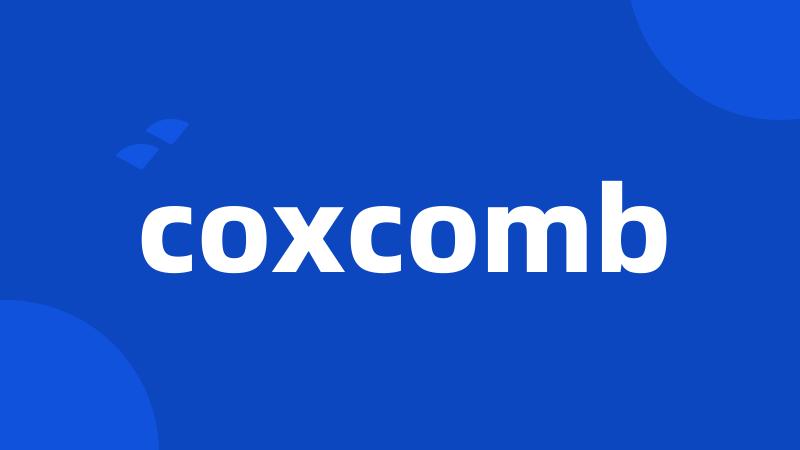 coxcomb