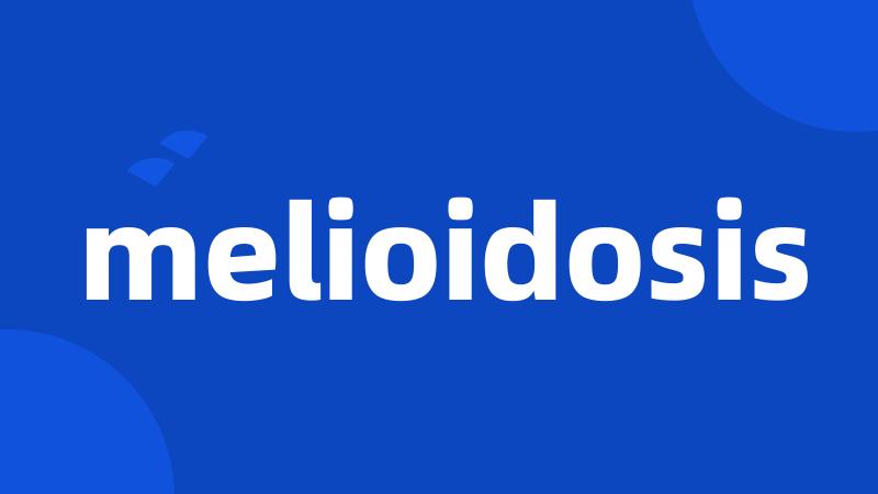melioidosis