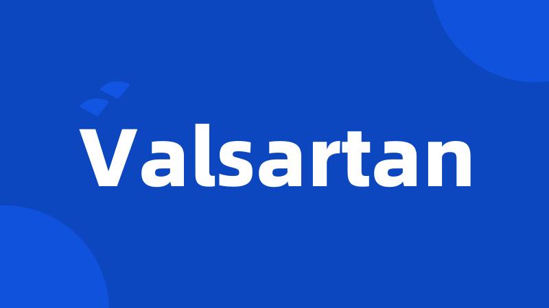 Valsartan