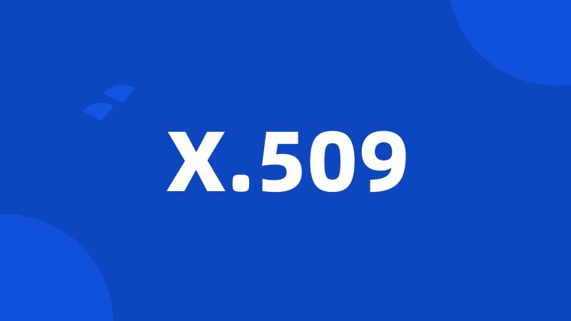 X.509