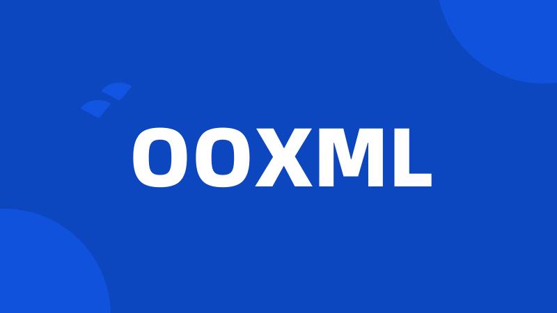 OOXML