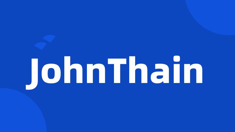 JohnThain