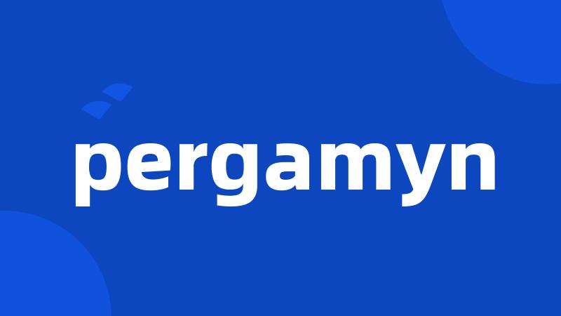 pergamyn