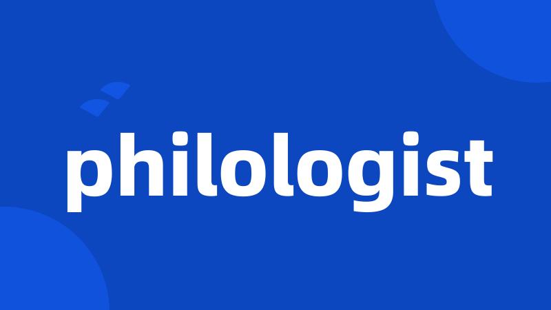 philologist
