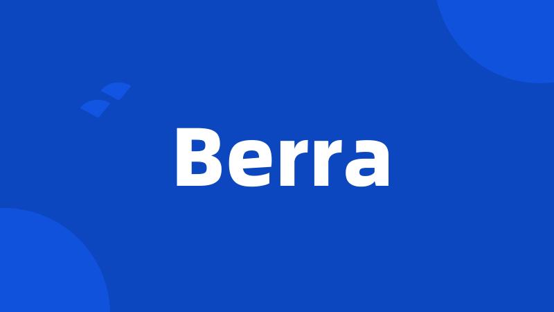 Berra