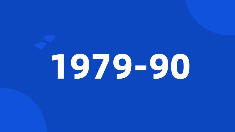 1979-90