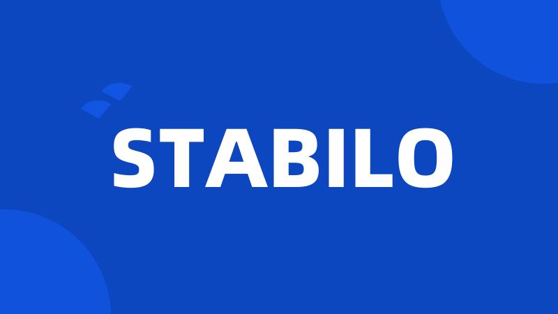 STABILO