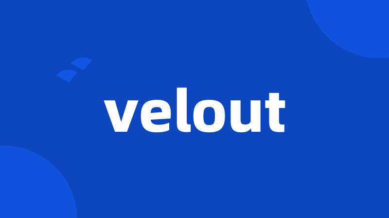 velout