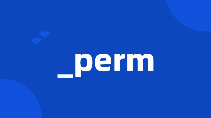 _perm