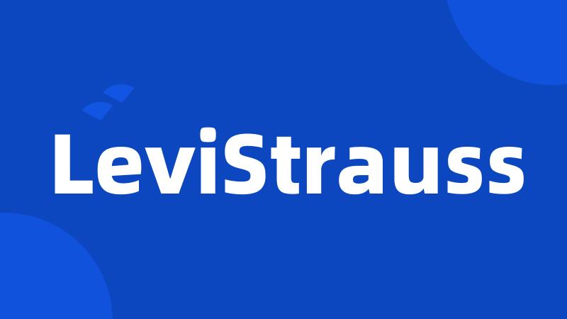 LeviStrauss
