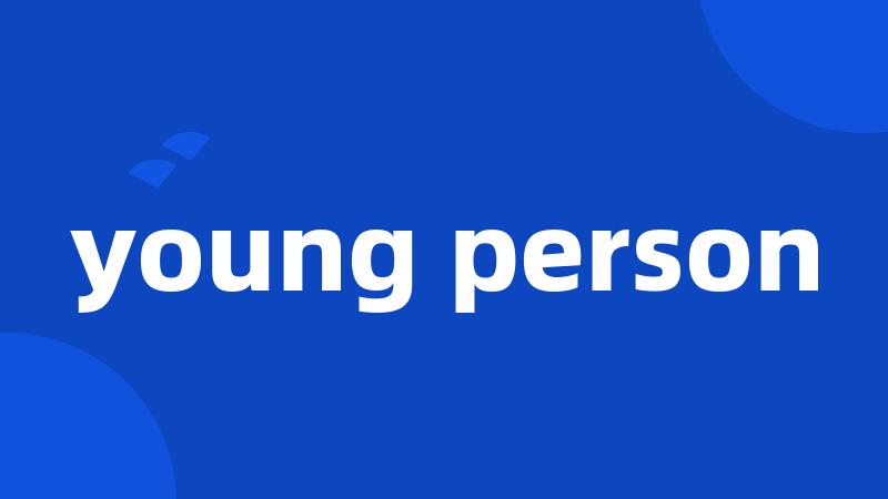 young person