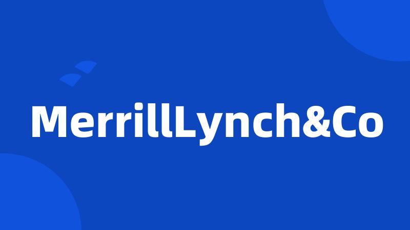 MerrillLynch&Co