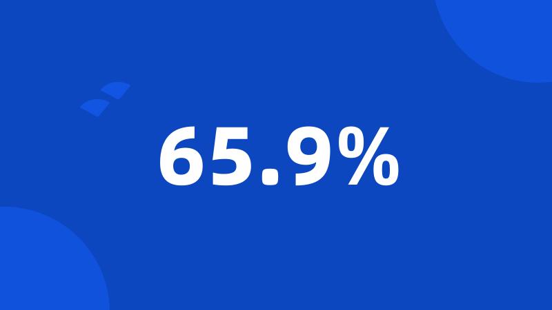 65.9%