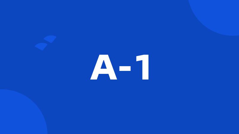 A-1