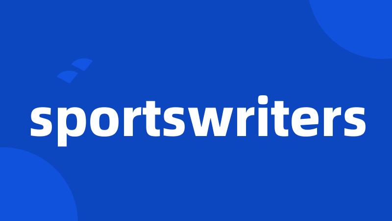 sportswriters