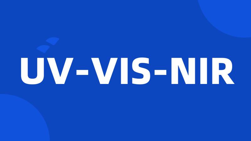 UV-VIS-NIR