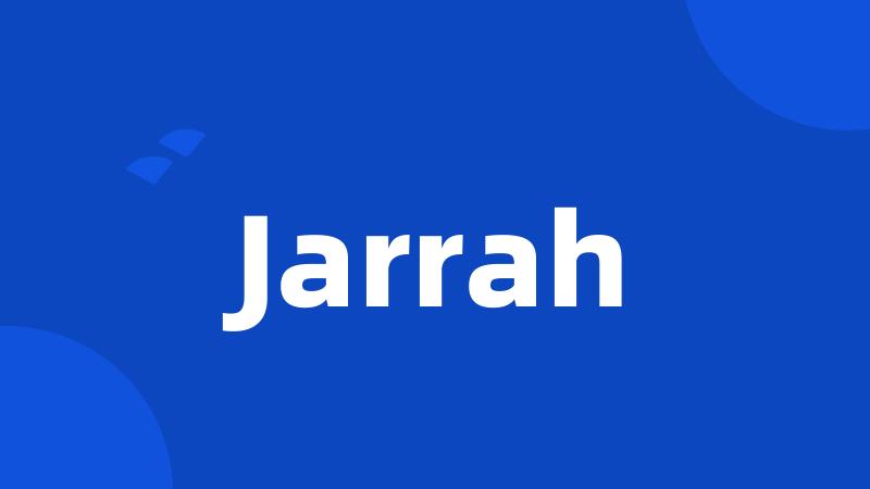 Jarrah