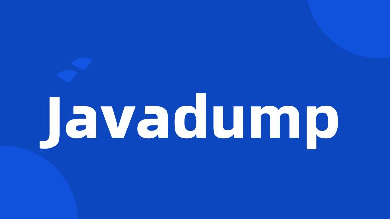 Javadump