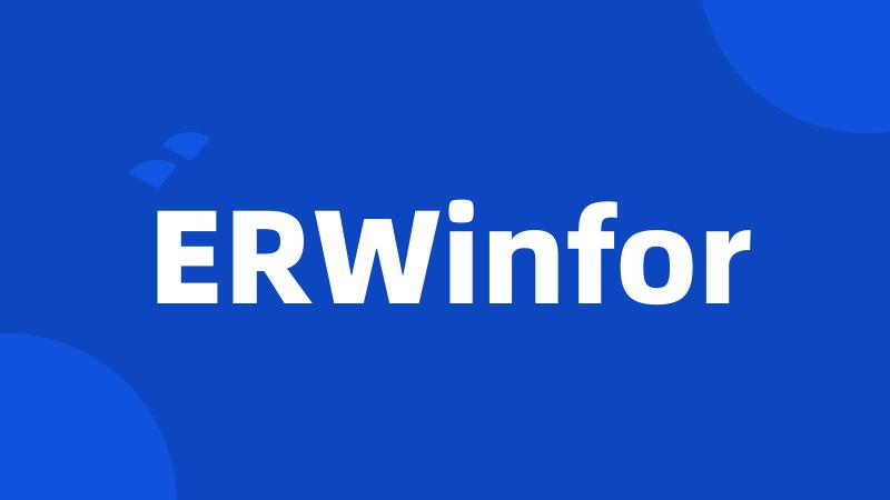 ERWinfor