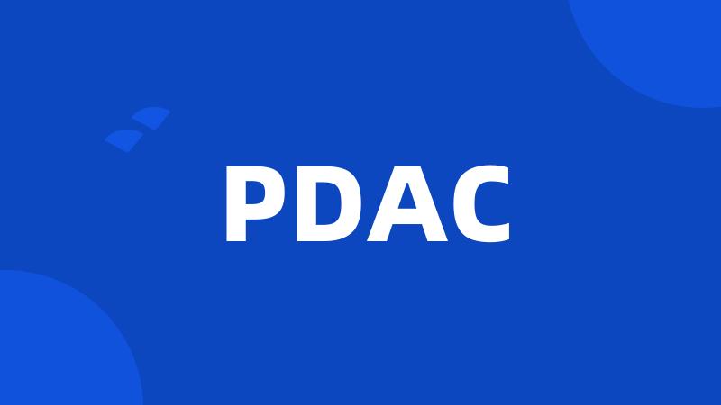 PDAC