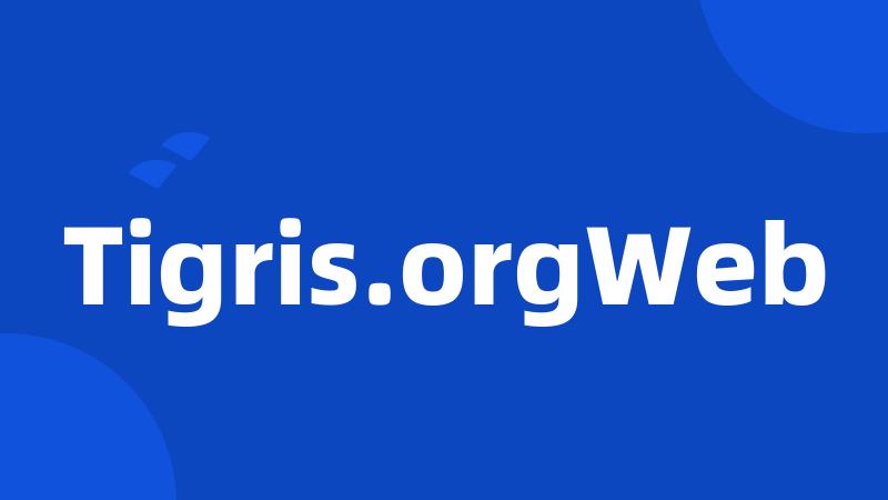 Tigris.orgWeb